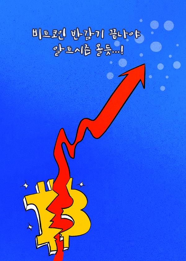 [코툰] “비트코인 반감기 끝나야 알트시즌 올듯”:코인리더스