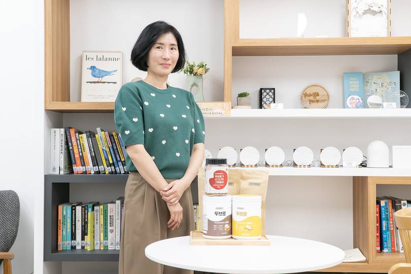 [농업이 IT(잇)다] “두부 맛있고 간편하게 먹을 수 있어요” 더블헬스케어 정윤미 대표