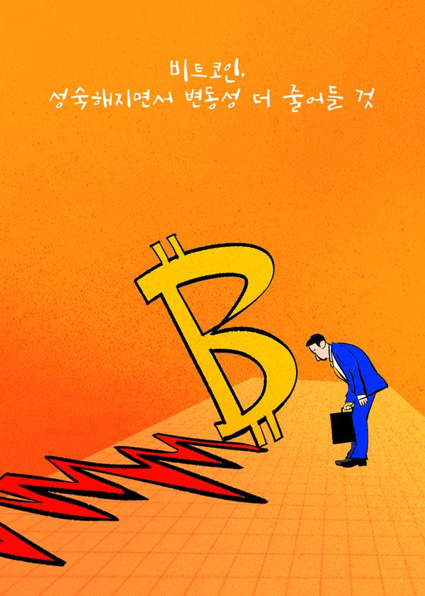[코툰] ˝비트코인, 성숙해지면서 변동성 더 줄어들 것˝:코인리더스