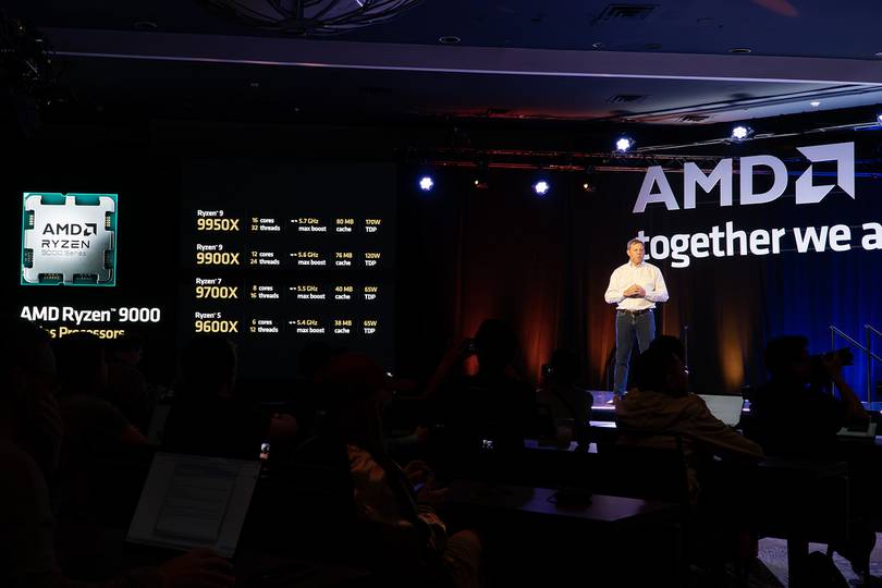 ‘AI PC 경쟁 이제부터’ AMD, 라이젠 AI 300ㆍ라이젠 9000 시리즈 CPU 공개