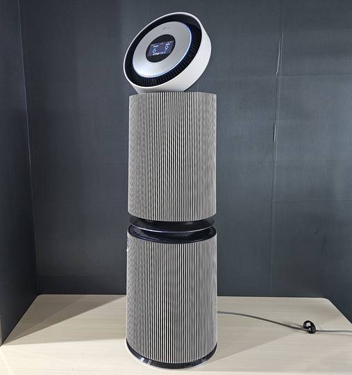 [리뷰] 진짜 세균까지 잡아? ‘LG 퓨리케어 오브제컬렉션 360° 공기청정기 UV살균’
