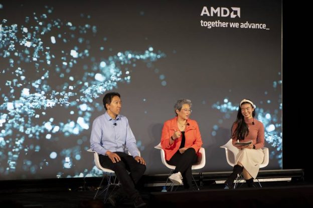 AMD 찾은 앤드류 응 교수 “AI로 개발자 능률 늘리고, 더 새로운 시도 하라”