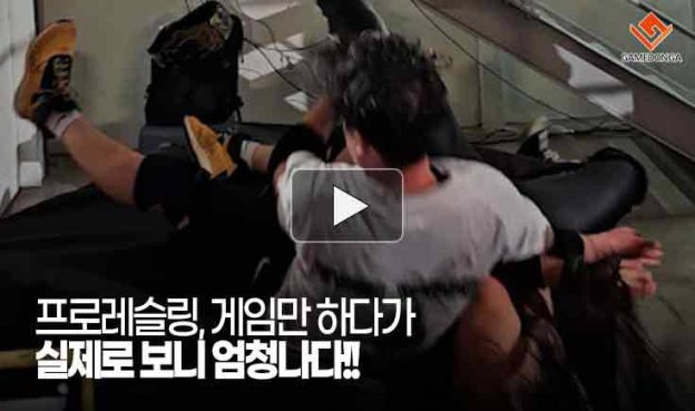 [동영상] 프로레슬링, 게임만 하다가 실제로 보니 엄청나다!!