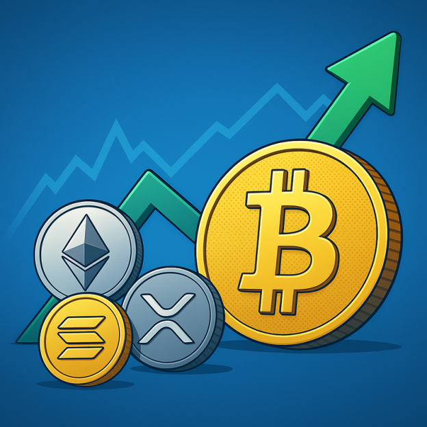 비트코인 신고점 이후, 이더리움·솔라나·XRP가 시장 주도할까?:코인리더스
